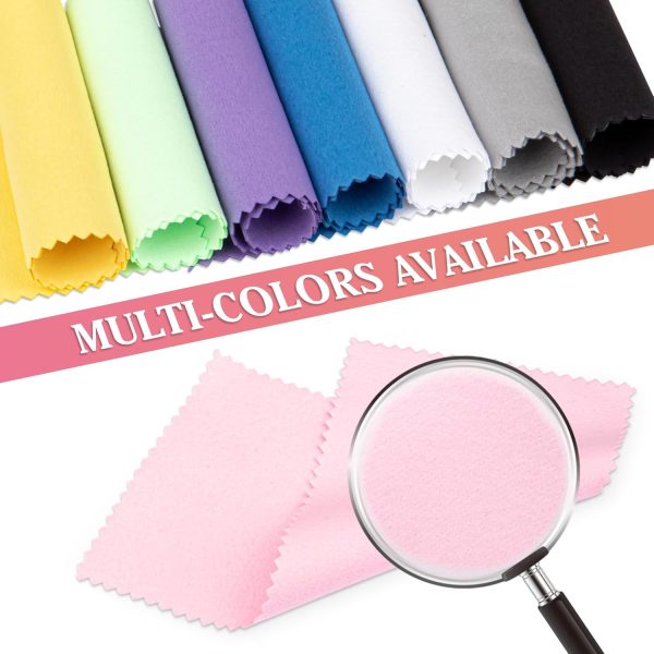 8x16cm Jewelry Cleaning Cloth - 30 Pcs Individually Wrapped Silver Polishing Cloth for Jewelry Polishing Cloth for Sterling Silver | Gold | Brass | Platinum - Image 3